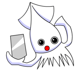 Giant Squid (Greeting and Digging) sticker #3118741