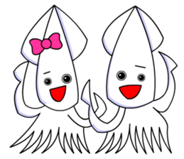 Giant Squid (Greeting and Digging) sticker #3118742