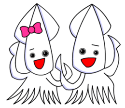 Giant Squid (Greeting and Digging) sticker #3118742