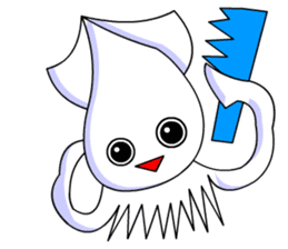 Giant Squid (Greeting and Digging) sticker #3118743