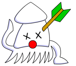 Giant Squid (Greeting and Digging) sticker #3118744