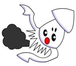 Giant Squid (Greeting and Digging) sticker #3118745