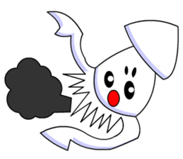 Giant Squid (Greeting and Digging) sticker #3118745