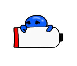 blueblue man sticker #3118988