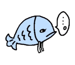Of fish Sakana. sticker #3119069