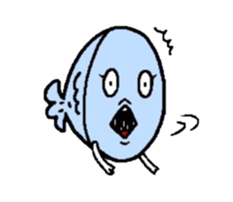 Of fish Sakana. sticker #3119077