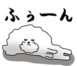 He is Bichon. sticker #3119272