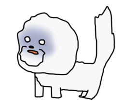 He is Bichon. sticker #3119285