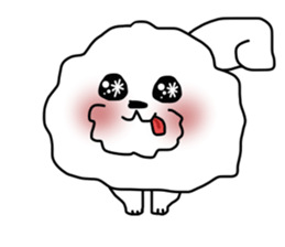 He is Bichon. sticker #3119287