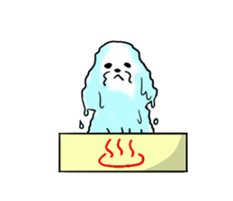 He is Bichon. sticker #3119305
