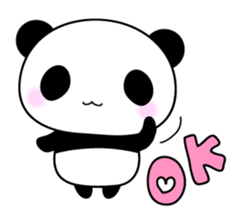 Along with the friendly panda sticker #3119787