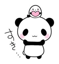 Along with the friendly panda sticker #3119797