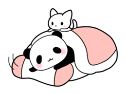 Along with the friendly panda sticker #3119814