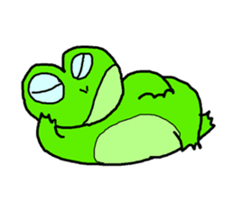 Frog pool sticker #3120379