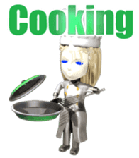 Cook sticker 3D sticker #3120517