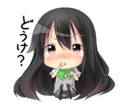 Girl from Toyama sticker sticker #3120548