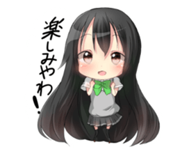 Girl from Toyama sticker sticker #3120550