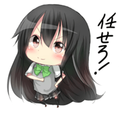 Girl from Toyama sticker sticker #3120552