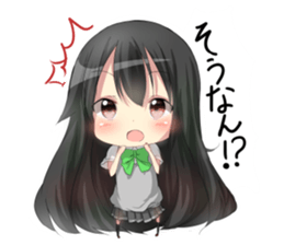 Girl from Toyama sticker sticker #3120557