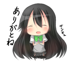 Girl from Toyama sticker sticker #3120558