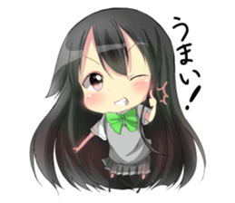 Girl from Toyama sticker sticker #3120560