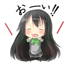 Girl from Toyama sticker sticker #3120561