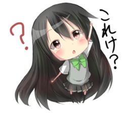 Girl from Toyama sticker sticker #3120564