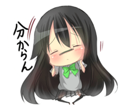 Girl from Toyama sticker sticker #3120565