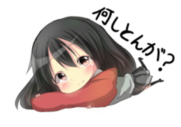 Girl from Toyama sticker sticker #3120570