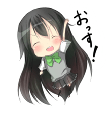 Girl from Toyama sticker sticker #3120575