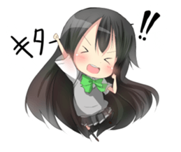 Girl from Toyama sticker sticker #3120578