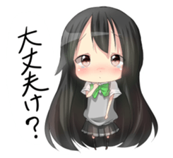 Girl from Toyama sticker sticker #3120580