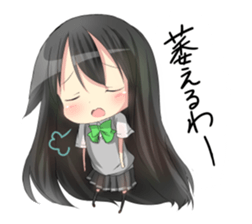 Girl from Toyama sticker sticker #3120583