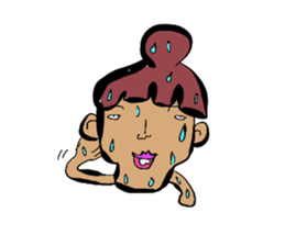 Crazy girl2 sticker #3120947