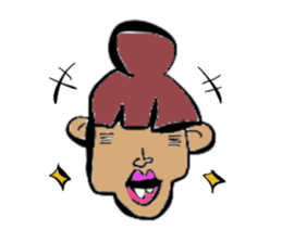 Crazy girl2 sticker #3120950