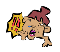 Crazy girl2 sticker #3120952