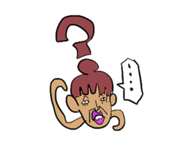 Crazy girl2 sticker #3120953