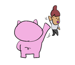 Crazy girl2 sticker #3120955