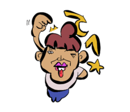 Crazy girl2 sticker #3120963