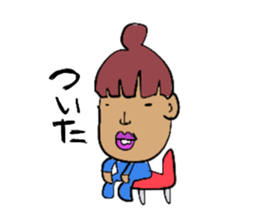 Crazy girl2 sticker #3120965