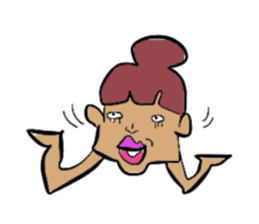 Crazy girl2 sticker #3120970