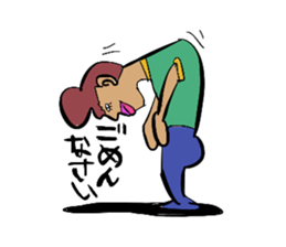 Crazy girl2 sticker #3120971