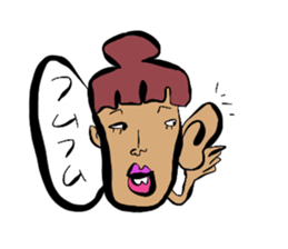 Crazy girl2 sticker #3120974