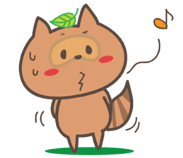 Poko Poko Tanu Tanu sticker #3121001