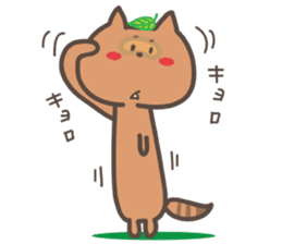 Poko Poko Tanu Tanu sticker #3121002