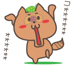 Poko Poko Tanu Tanu sticker #3121005