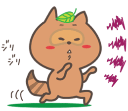 Poko Poko Tanu Tanu sticker #3121014