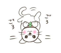 The cafe owner is a cat! sticker #3121375