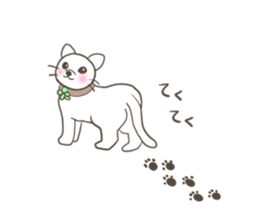 The cafe owner is a cat! sticker #3121383