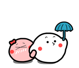 Lovely Mochi Blues Love Story sticker #3121695